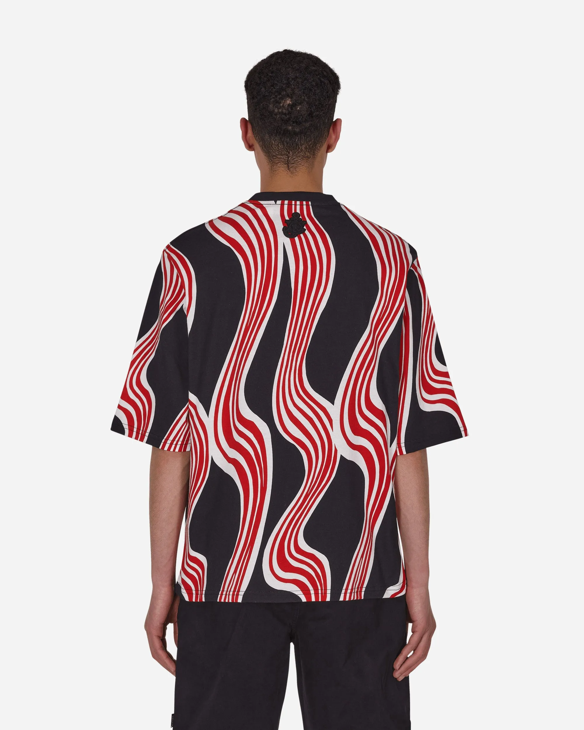 1 Moncler JW Anderson Printed T-Shirt Black