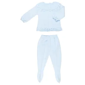 2 Piece Knitted Pant Set Reflejos