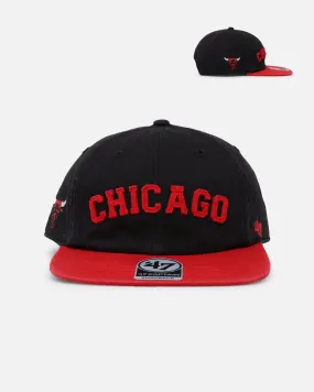 47 Brand Chicago Bulls 'Legacy 47 Captain RL' Club Legacy '47 Captain Snapback Black