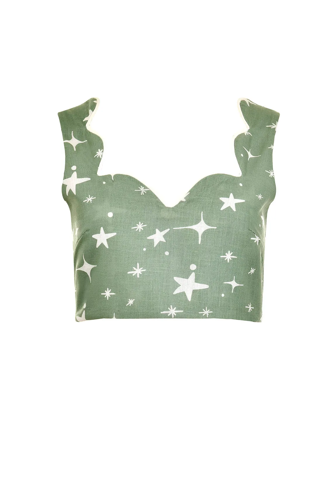 A Glistening Star Crop Top