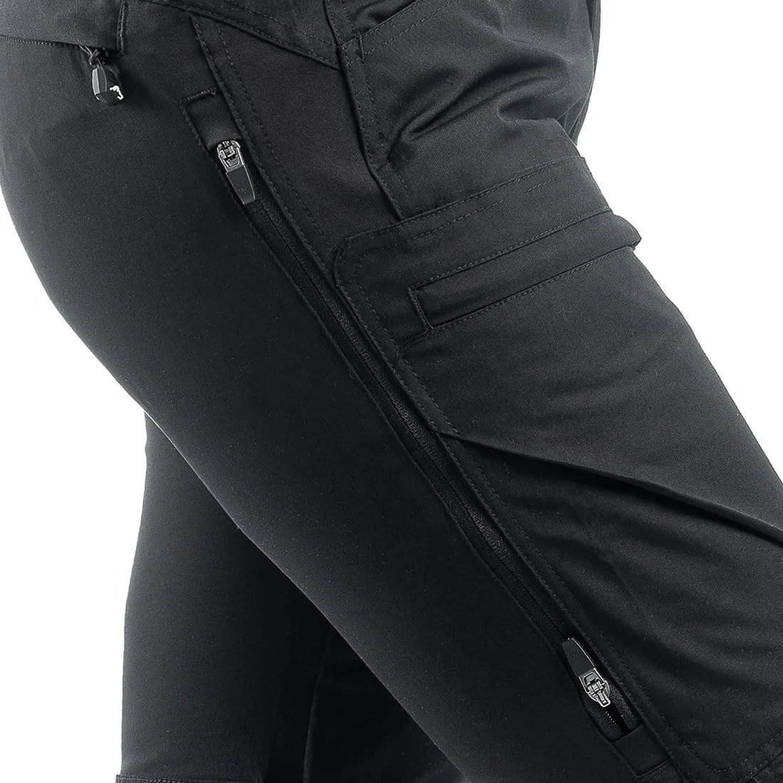 Active Stretch Pants Lady Black (Long)