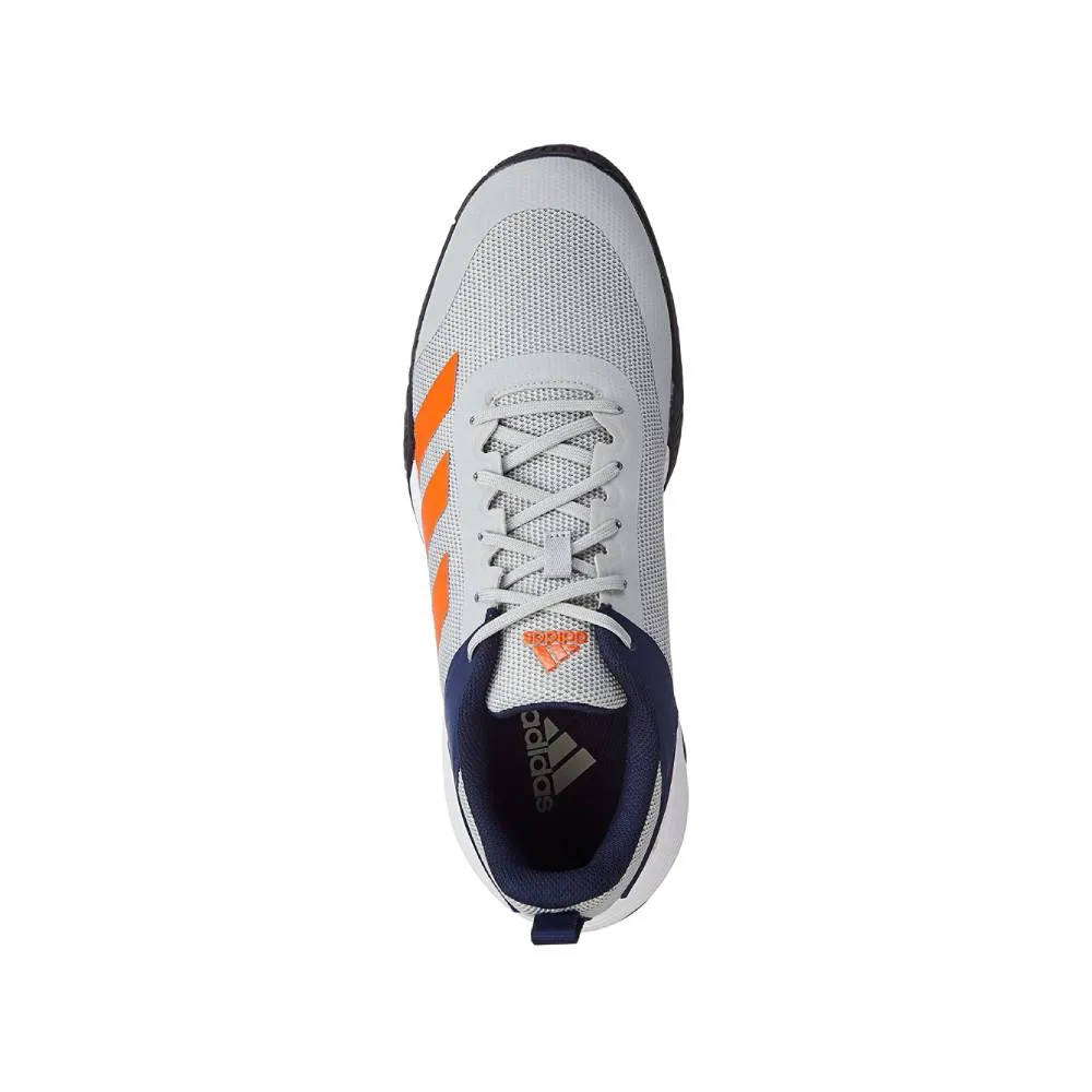 Adidas Men's Tennis Top V2 Tennis Shoe (Stone/Orange/Navy)