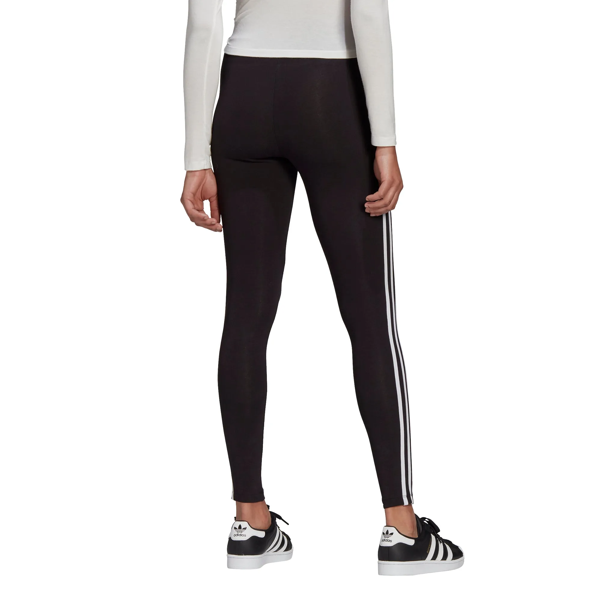 Adidas Originals 3 Streifen Leggings Tight schwarz GN4504