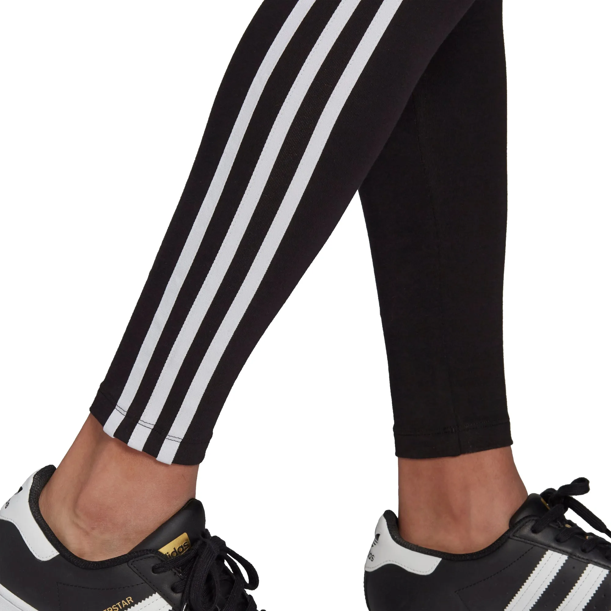 Adidas Originals 3 Streifen Leggings Tight schwarz GN4504