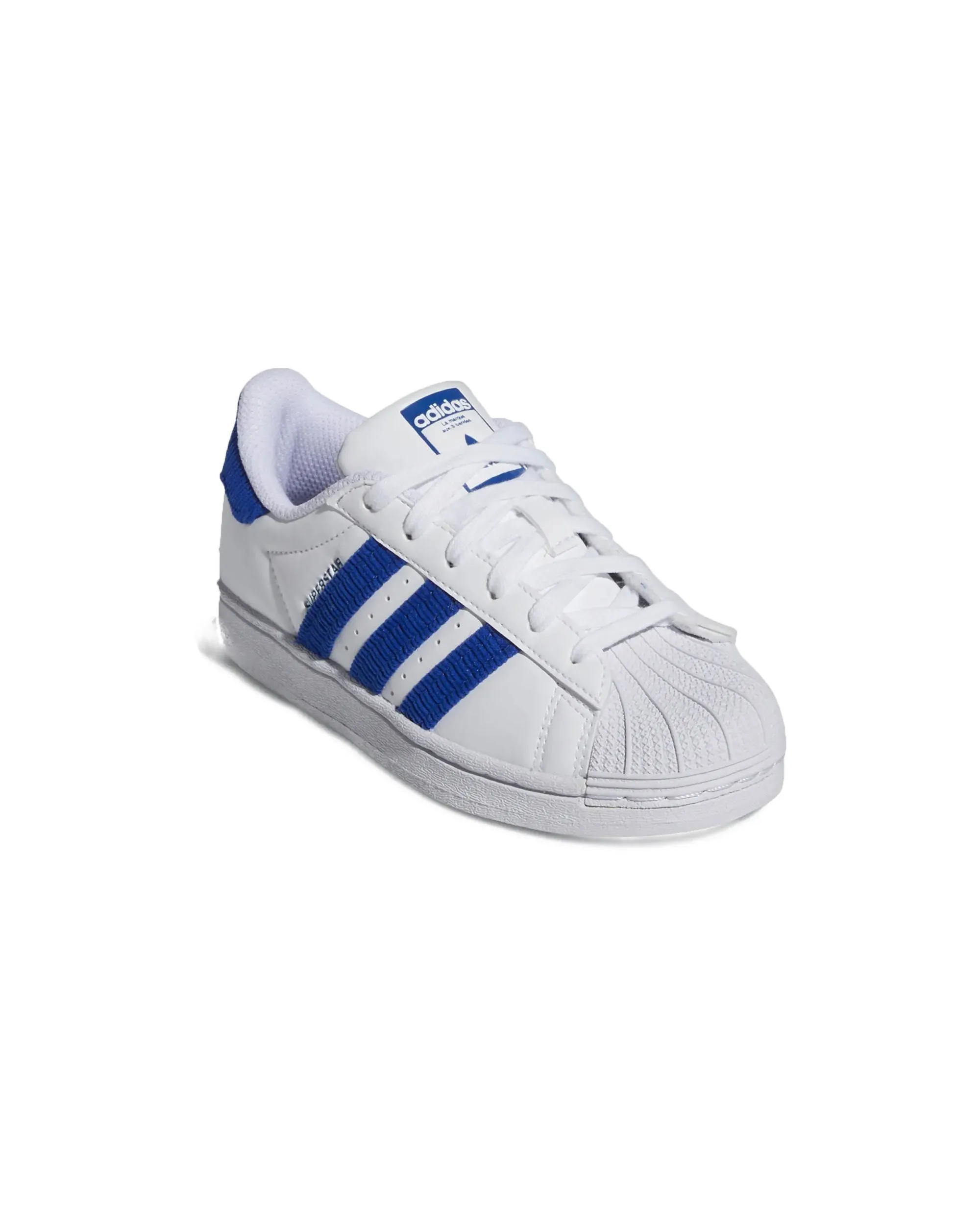 Adidas Superstar C Bianco Royal Velluto