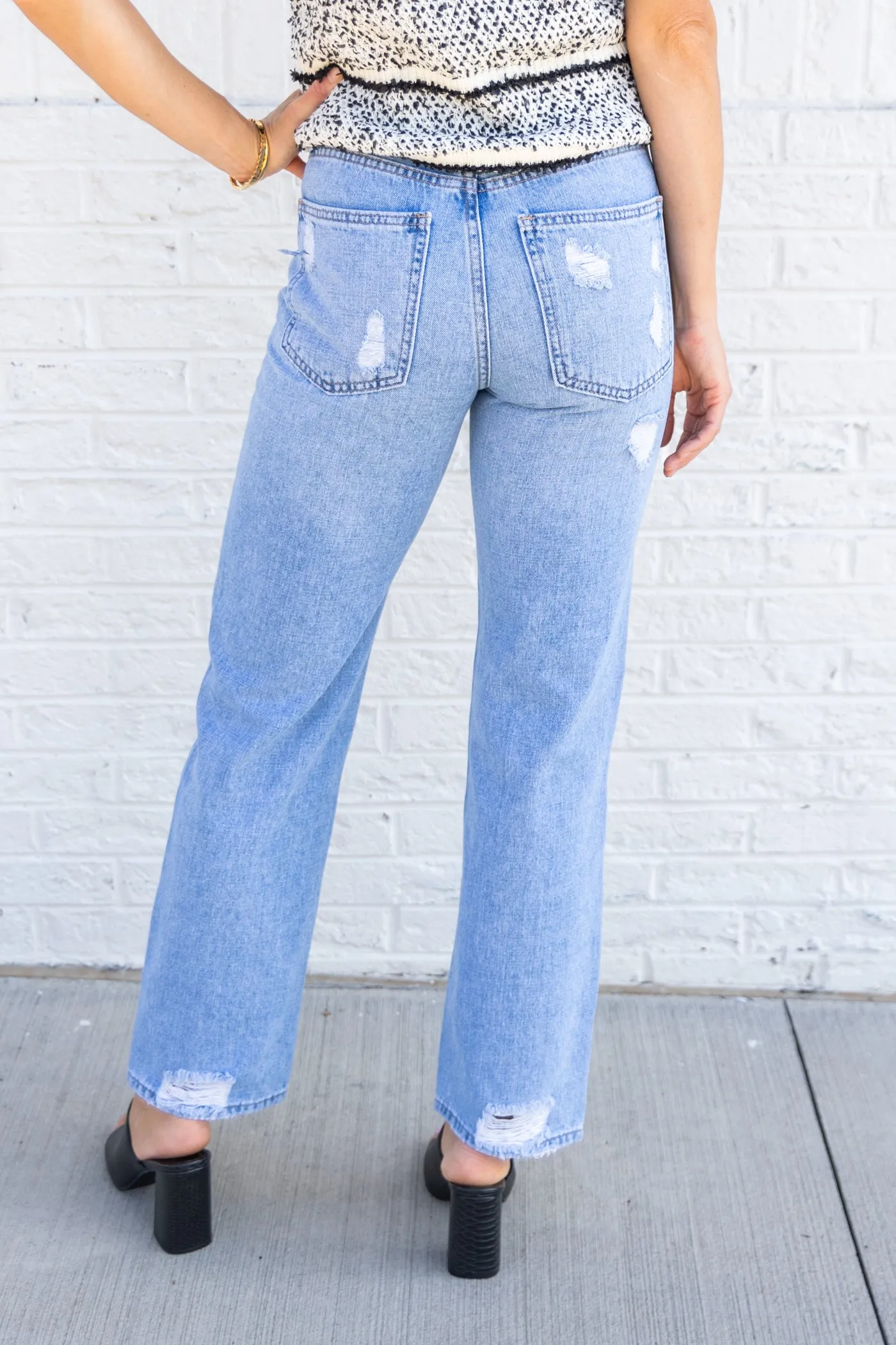 ALICE LIGHT DENIM JEANS