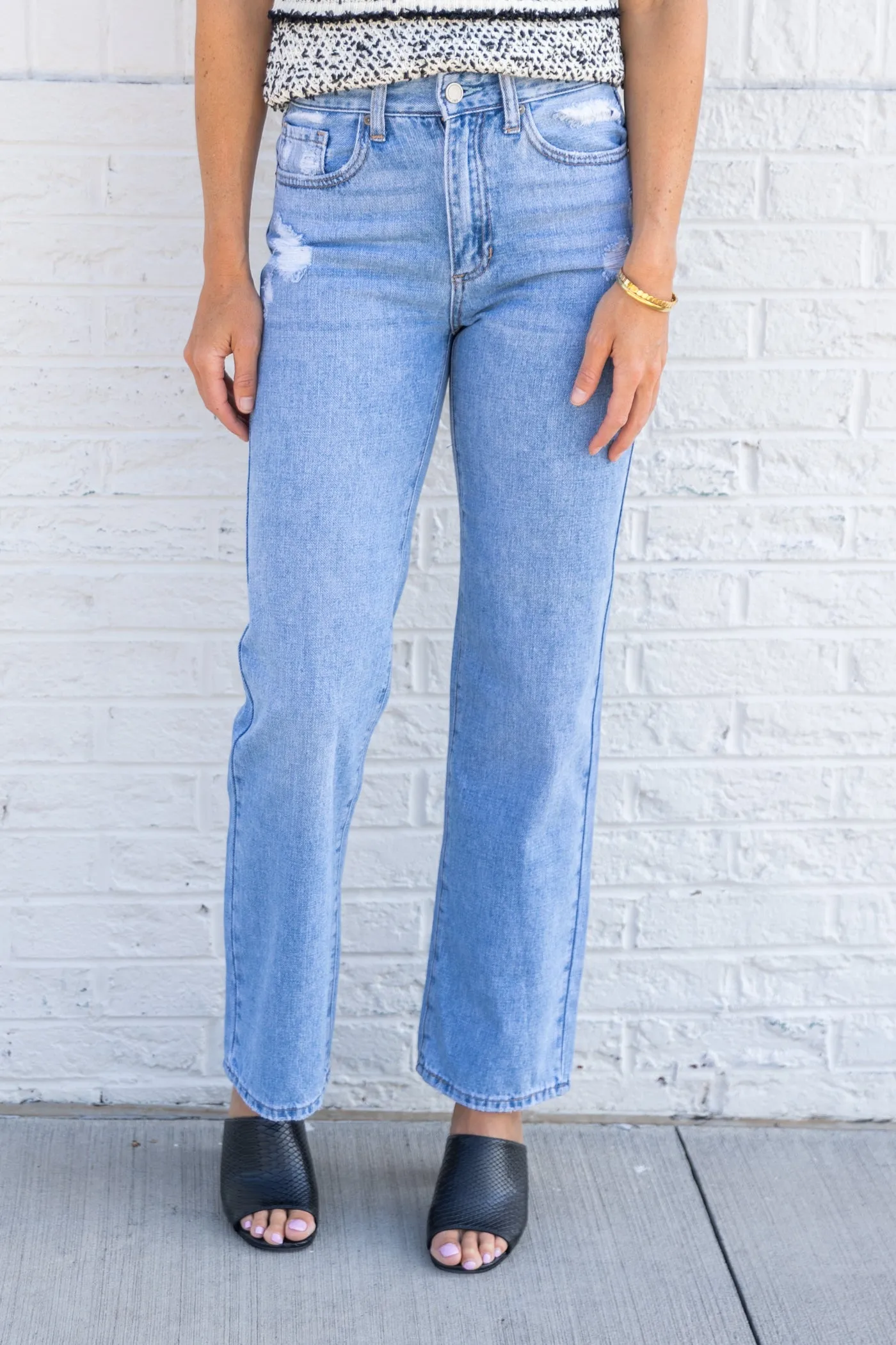 ALICE LIGHT DENIM JEANS