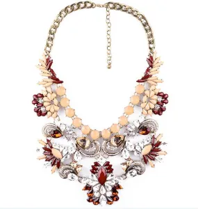 Allure Necklace Iliana Burgundy