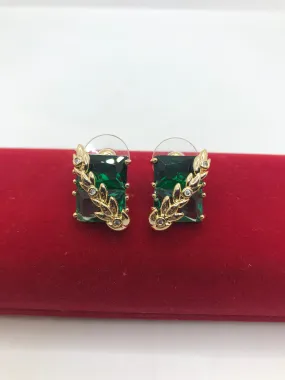 American diamond stud earrings