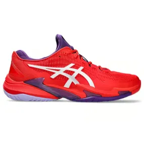 ASICS Men's Court FF 3 Novak Tennis Shoe (Classic Red/White)