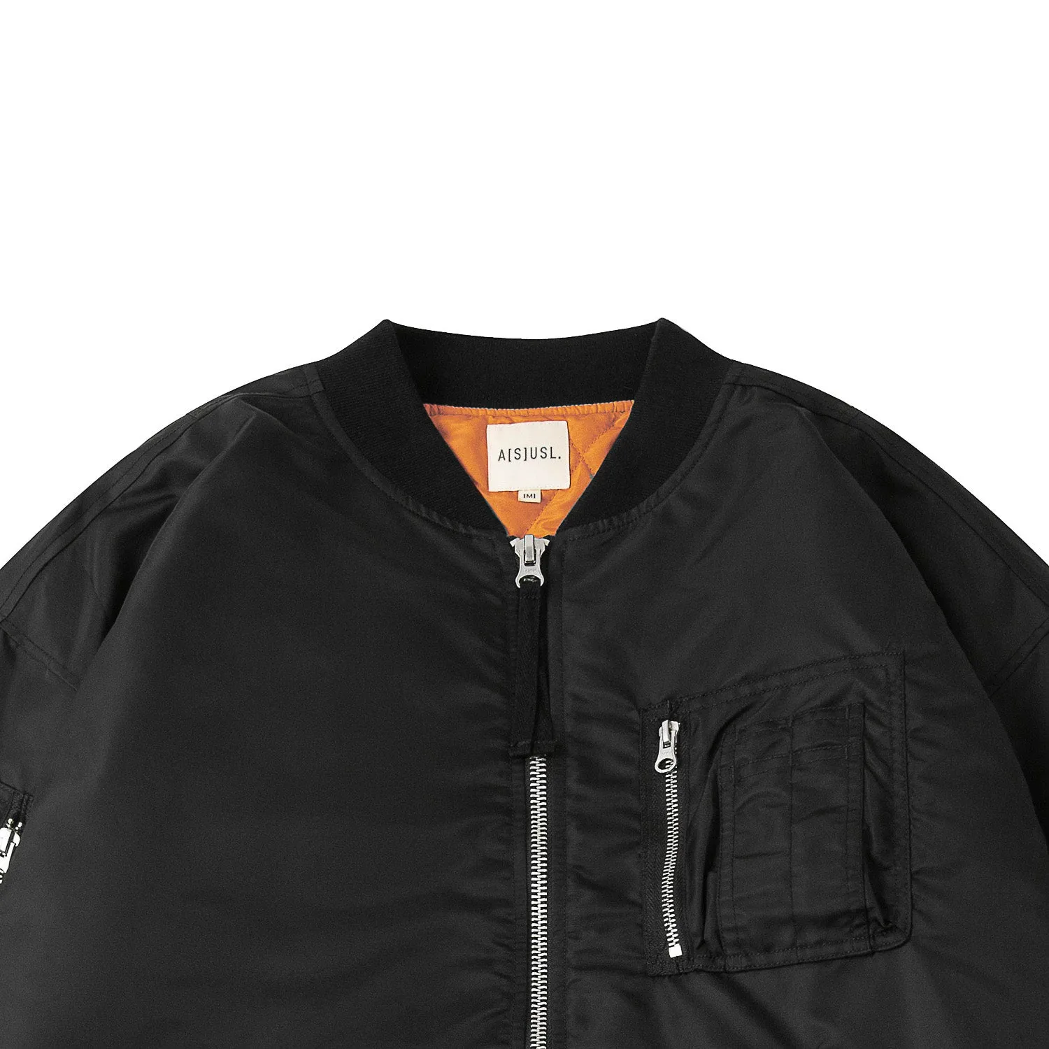 A[S]USL MULTI POCKET MILITARY JACKET-BLACK