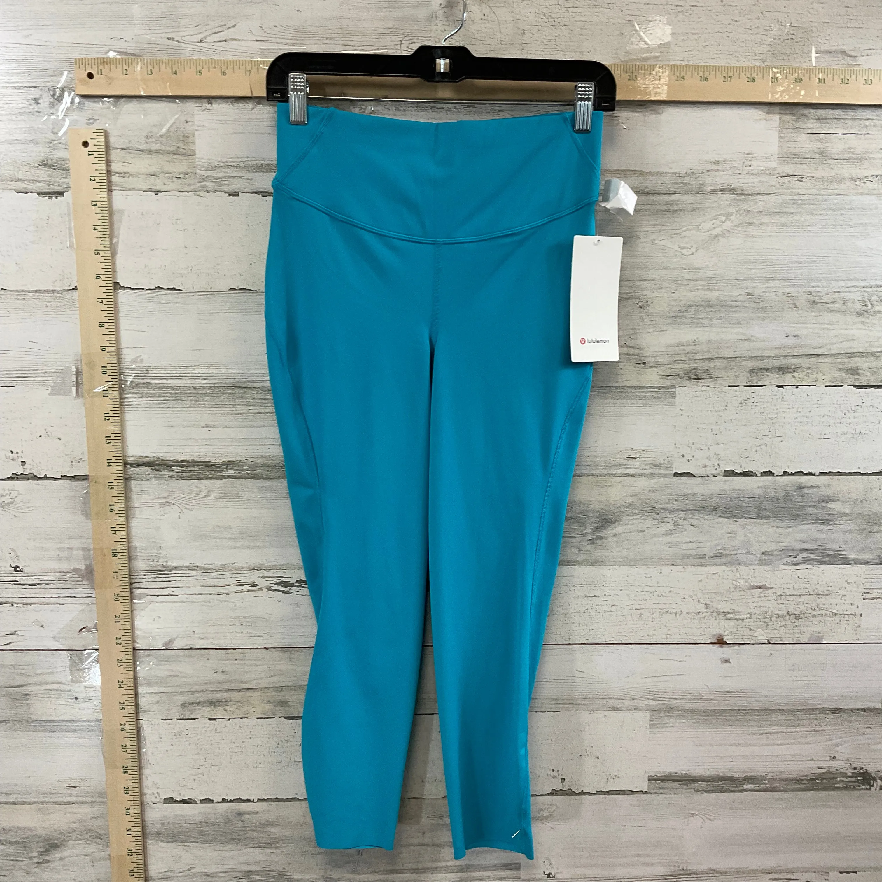 Athletic Leggings By Lululemon In Blue, Size: M