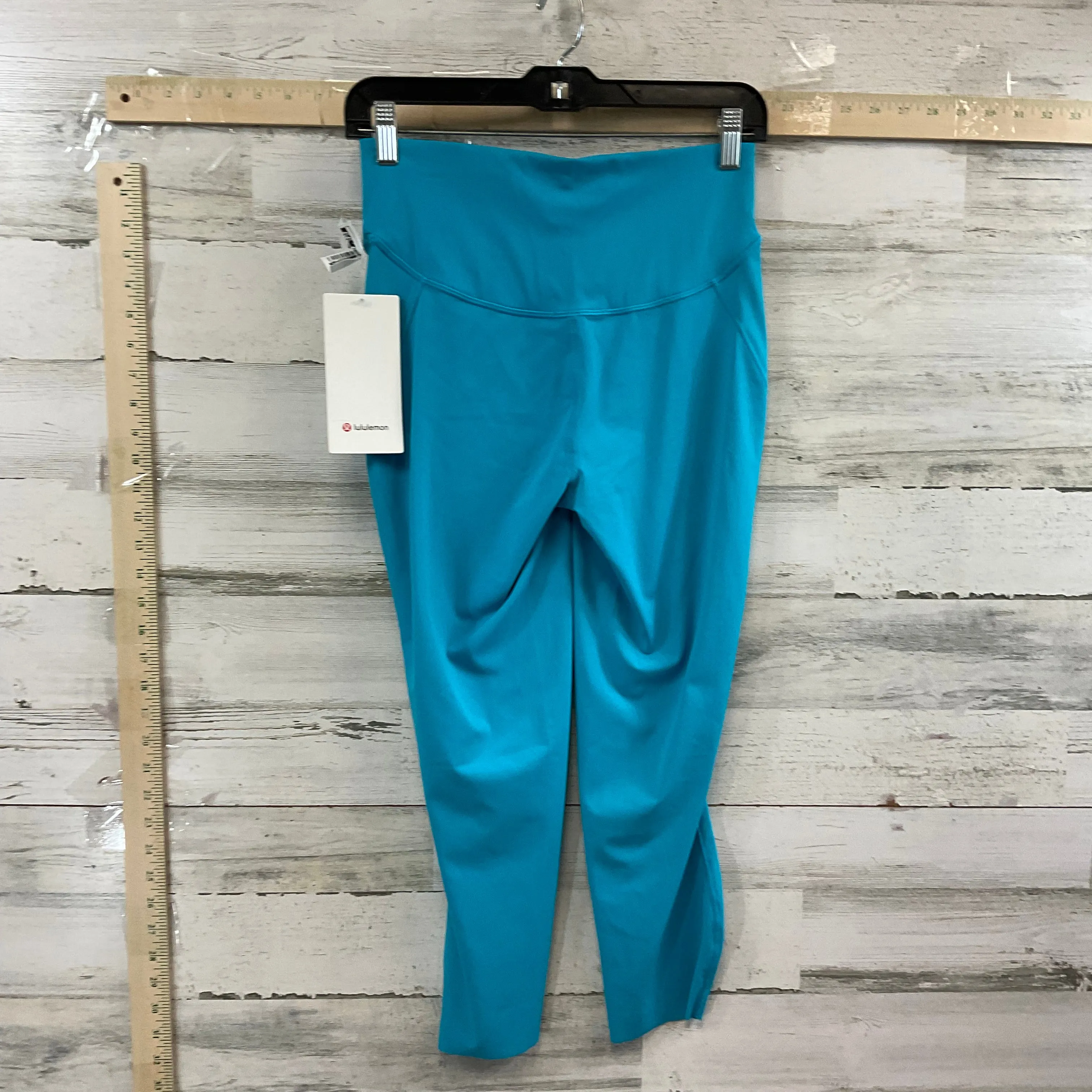 Athletic Leggings By Lululemon In Blue, Size: M