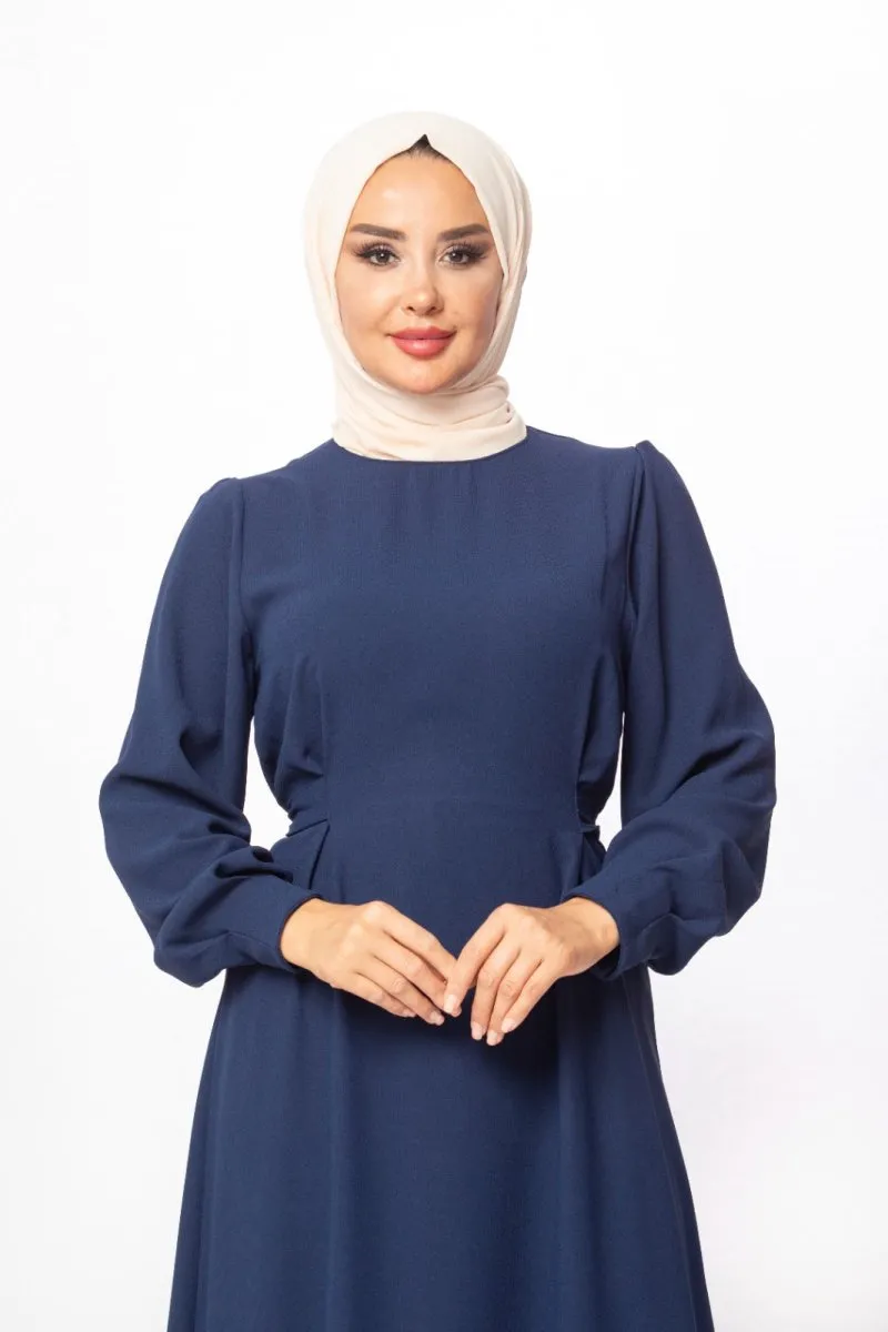 Azra Navy Dress