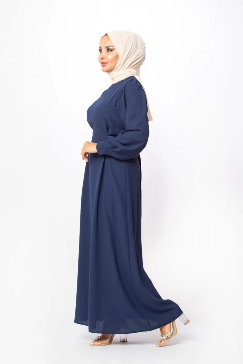 Azra Navy Dress