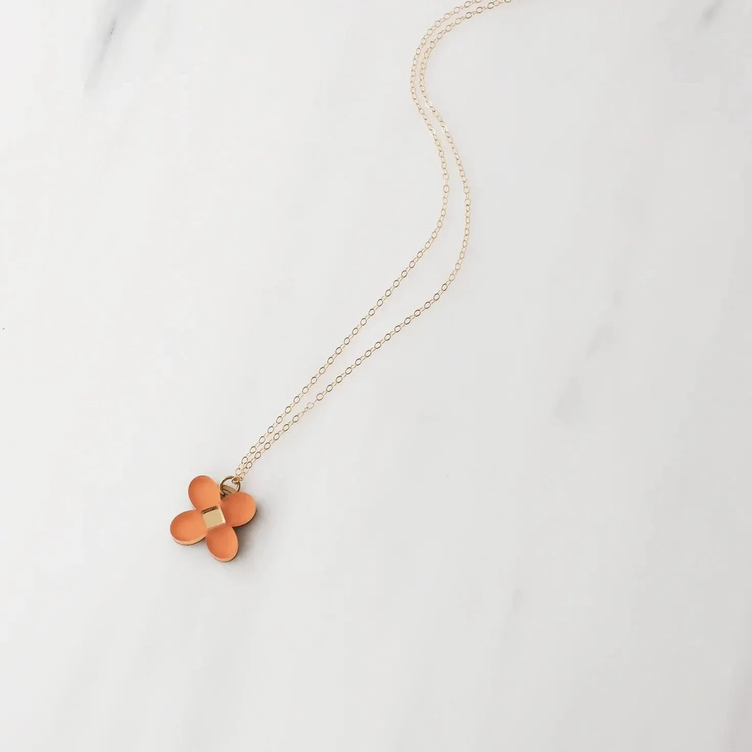 Bella Necklace - Terracotta