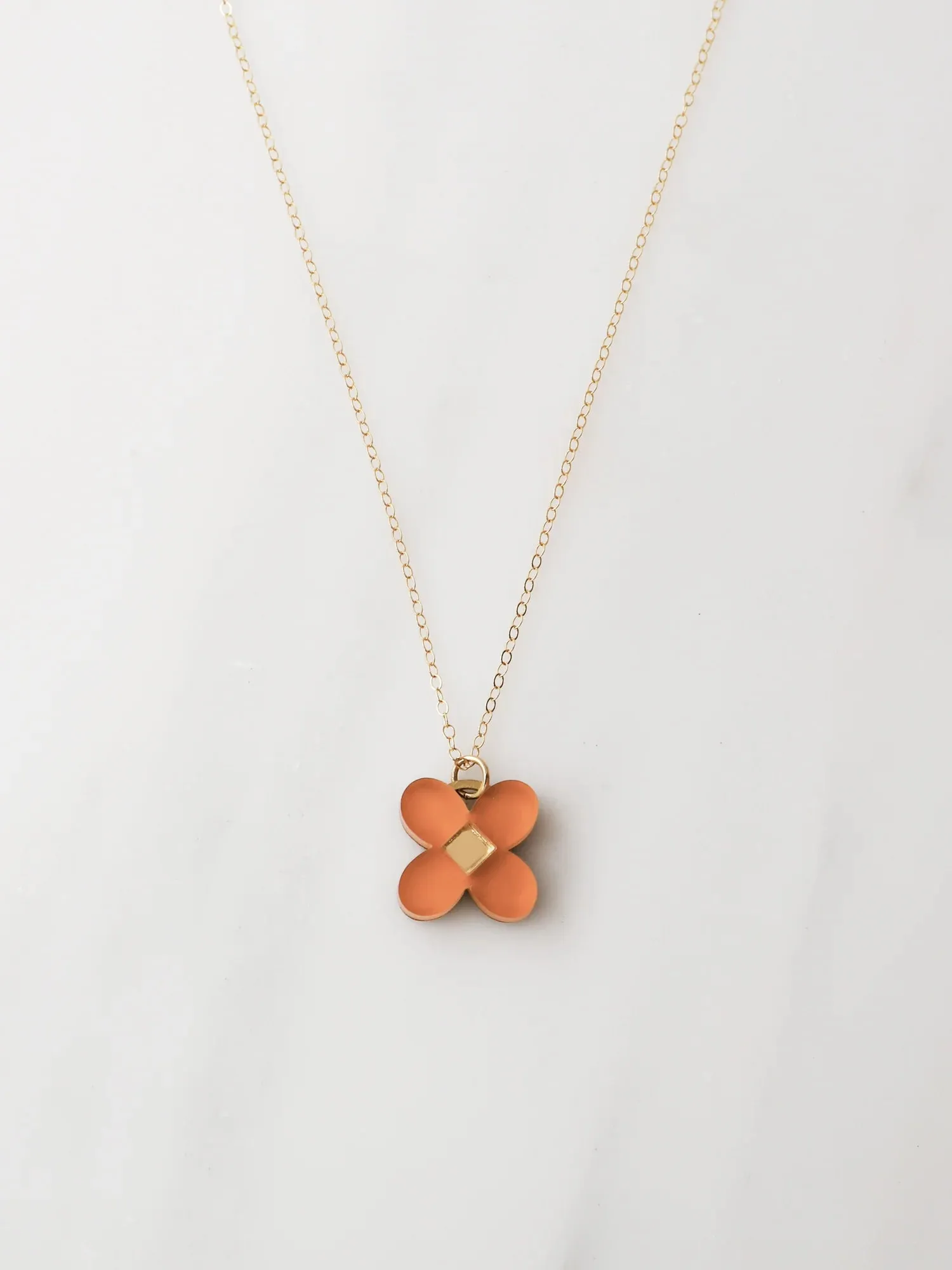 Bella Necklace - Terracotta