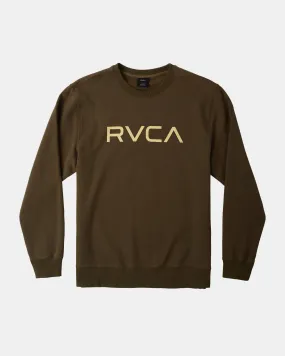 Big RVCA Crewneck Sweatshirt - Olive