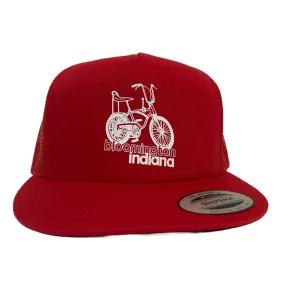 Bloomington Indiana Bike Cap - Hoosier Pride