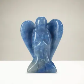 Blue Aventurine Angel Small Gemstone Carving