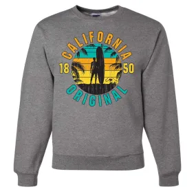 California Original Vintage Surfer Crewneck Sweatshirt