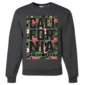 California Republic 1850 Floral Crewneck Sweatshirt