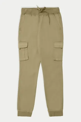 CARGO JOGGER SLIMFIT LIGHT OLIVE TROUSER