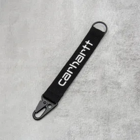 Carhartt WIP Jaden Keyholder - Black / White