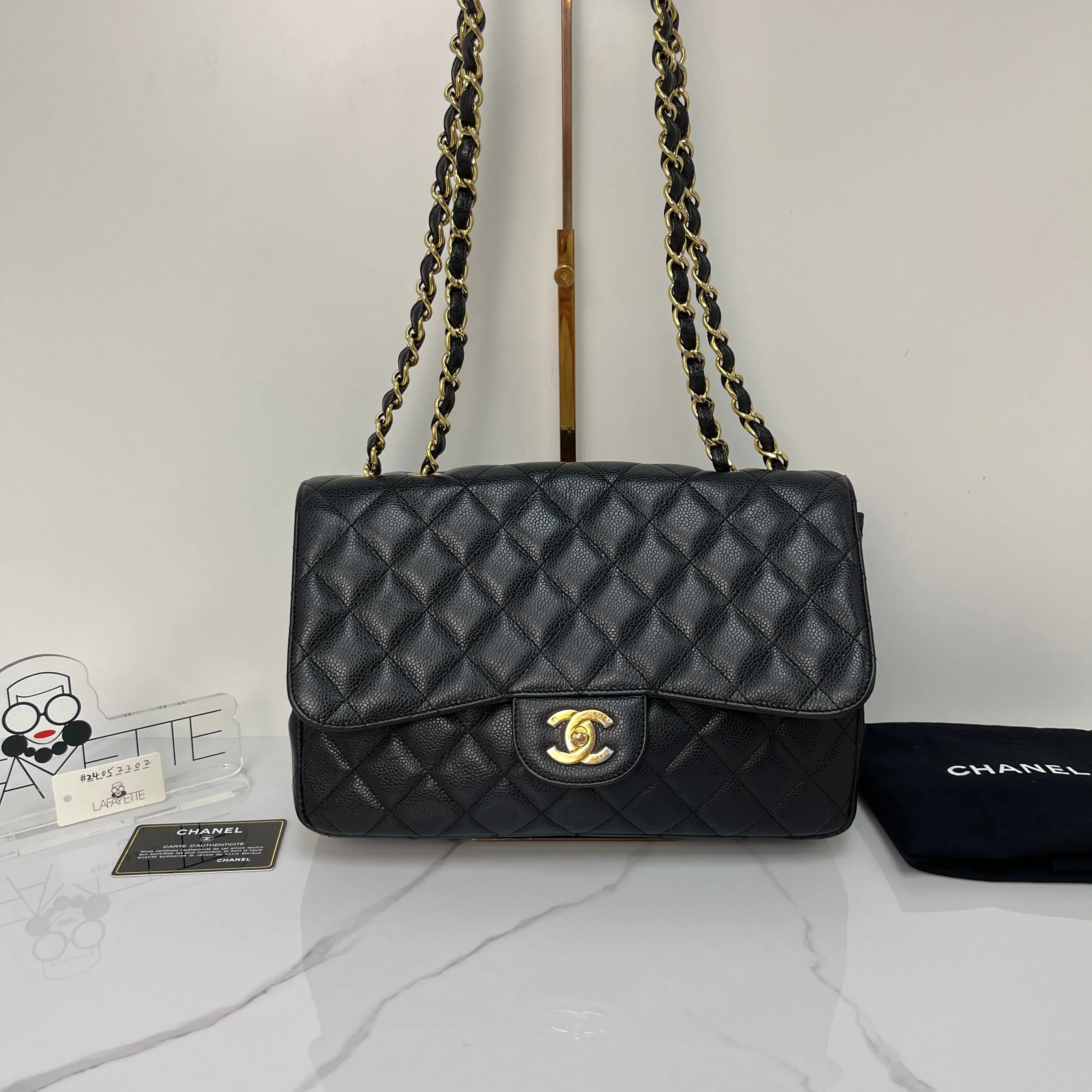 Chanel Vintage Jumbo Flap