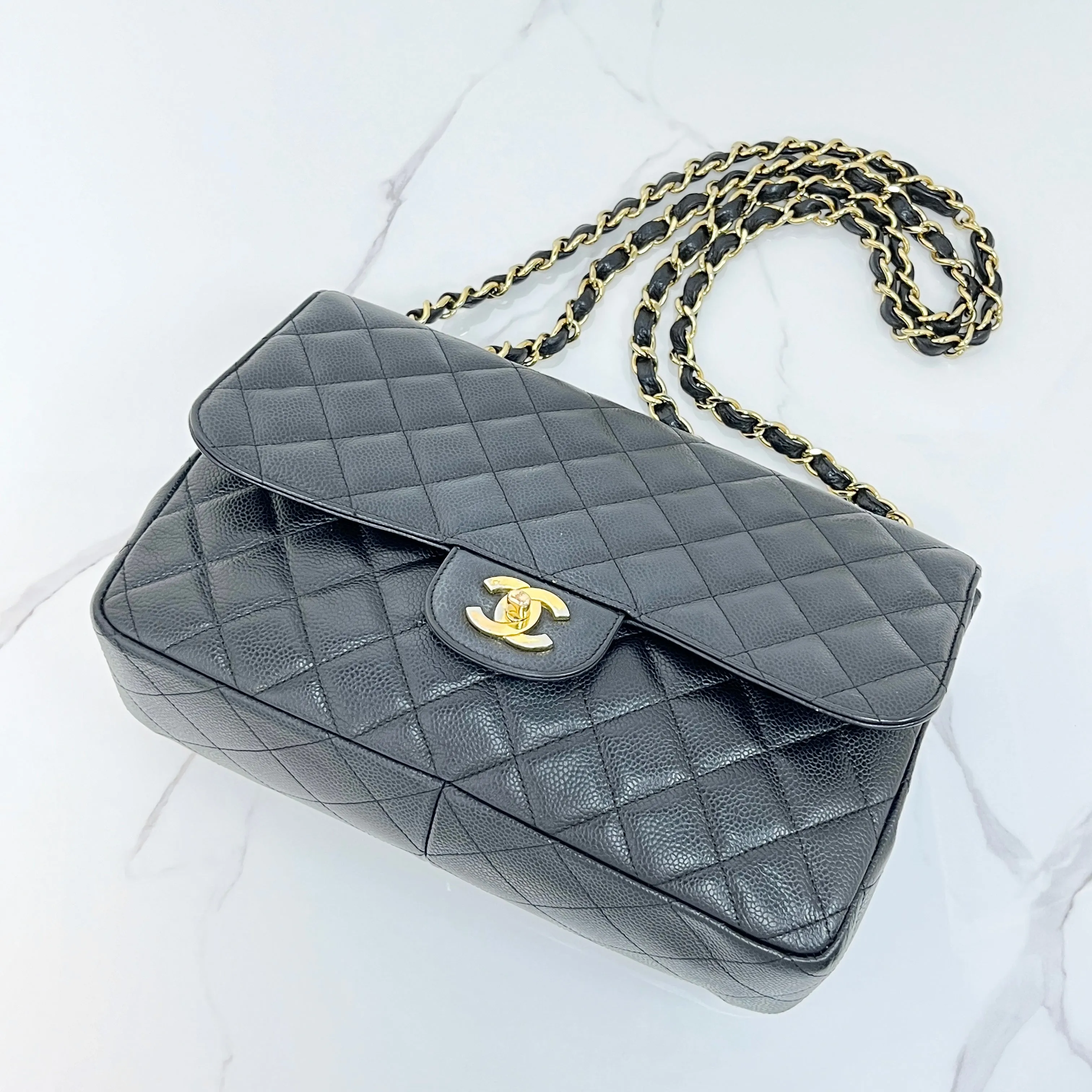 Chanel Vintage Jumbo Flap