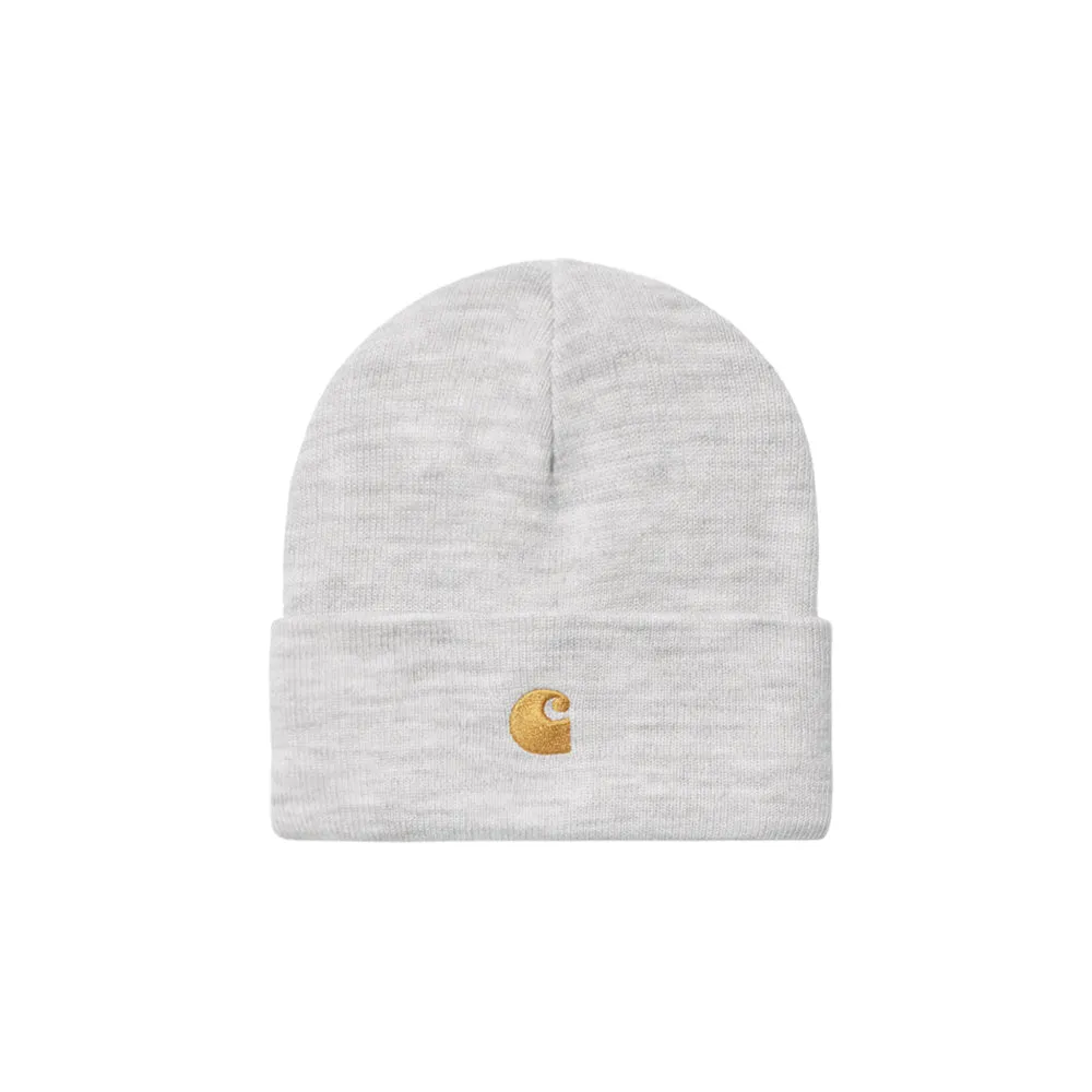 Chase Beanie (ash heather/gold)