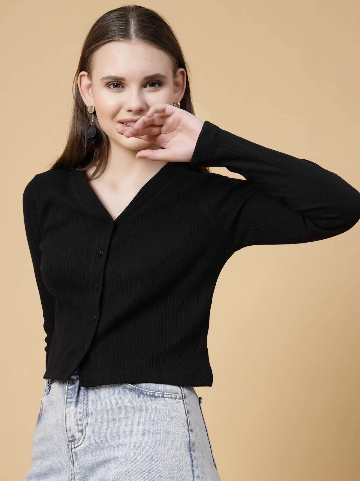 Classic Ribbed Crop Top