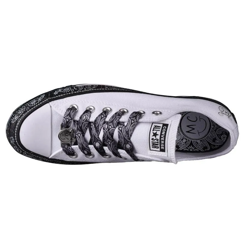 Converse Mens X Miley Cyrus Chuck Taylor All Star Shoes - White