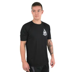 Corps Crest Running Wick T-Shirt - Black