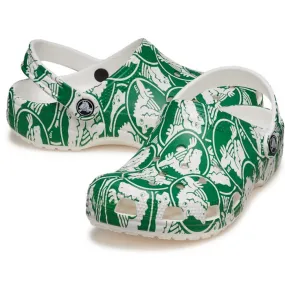 Crocs Kids - Classic Clog Duke Print Green - Junior Youths Sizes