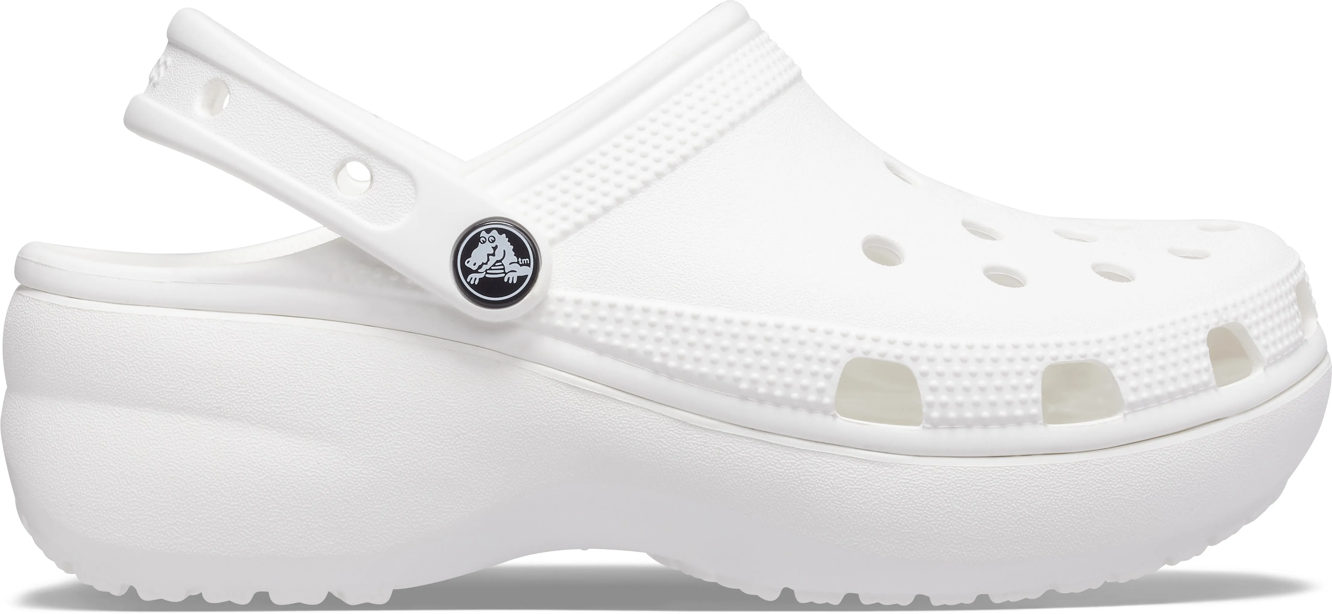 Crocs Platform Clog White