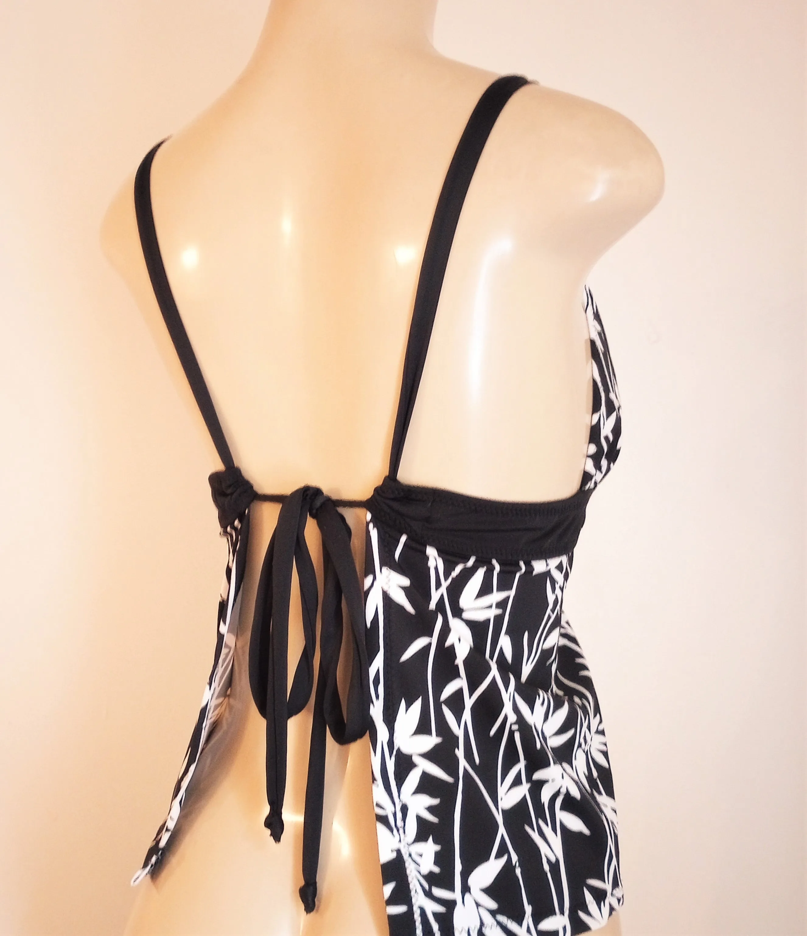 Custom Tankinis Open Tie Crossover Back