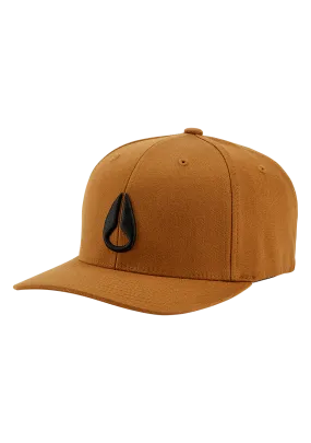 Deep Down Flexfit Athletic Fit Hat - Brown / Black