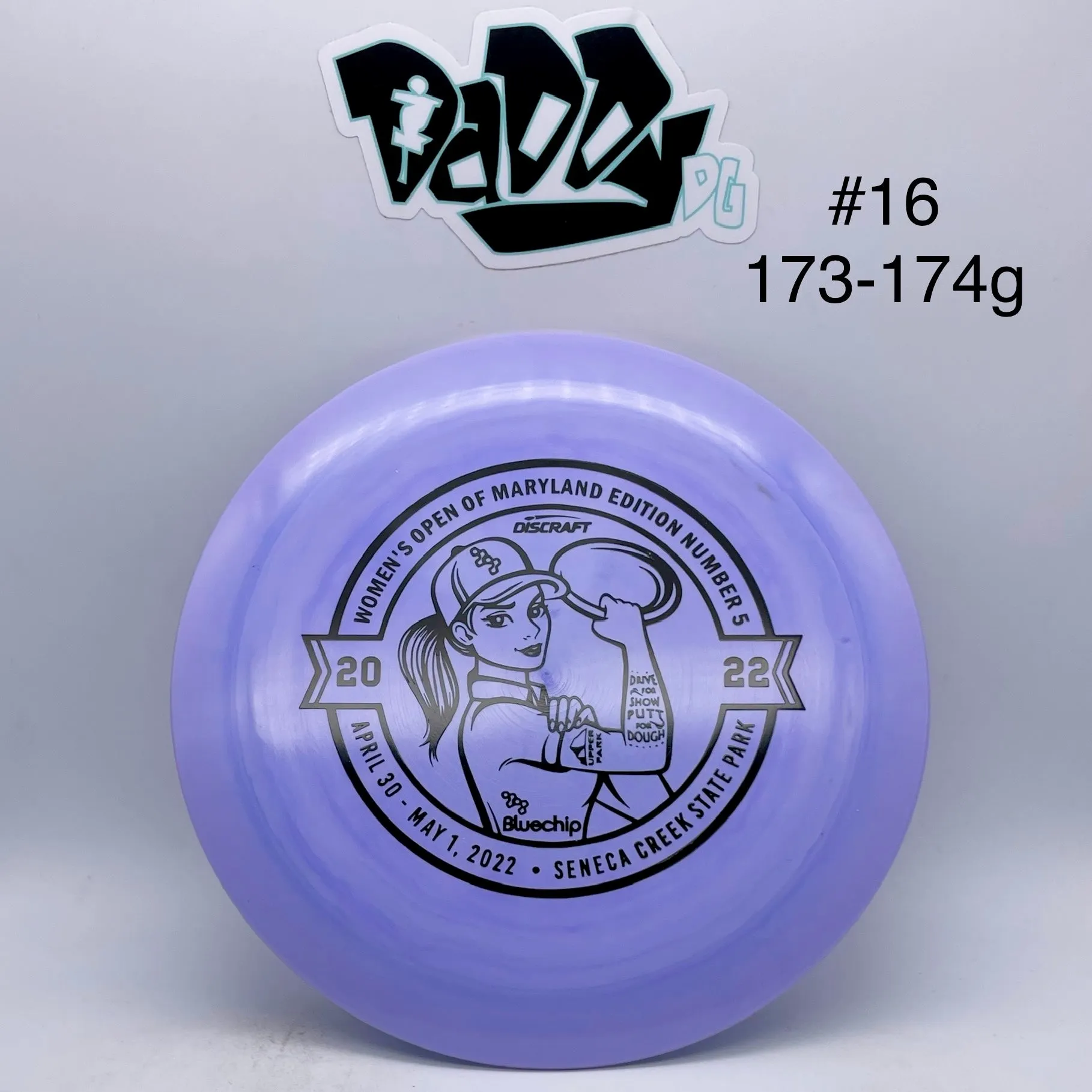 Discraft ESP Thrasher 2022 Women's Open of Maryland Stamped Distance Driver