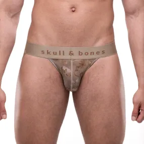 Dutch Floral Mesh Jock Tan