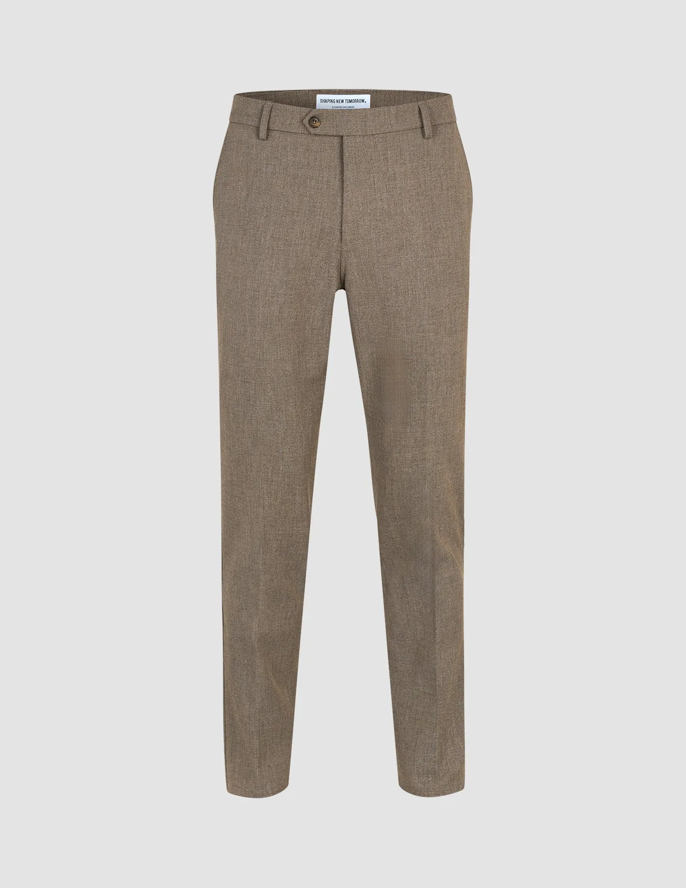 Essential Suit Pants Regular Almond