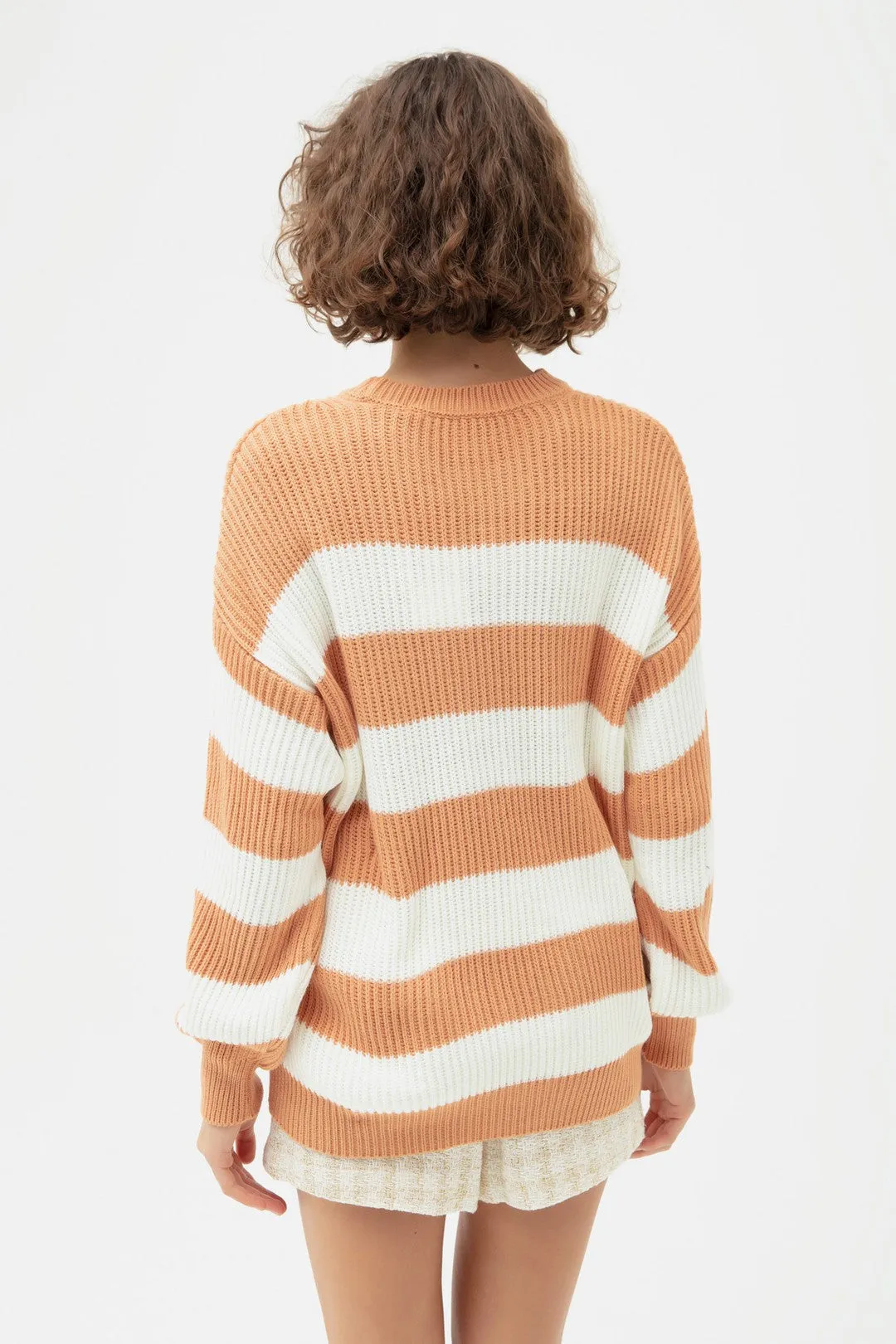 Female Bike Neckline Triko Sweater