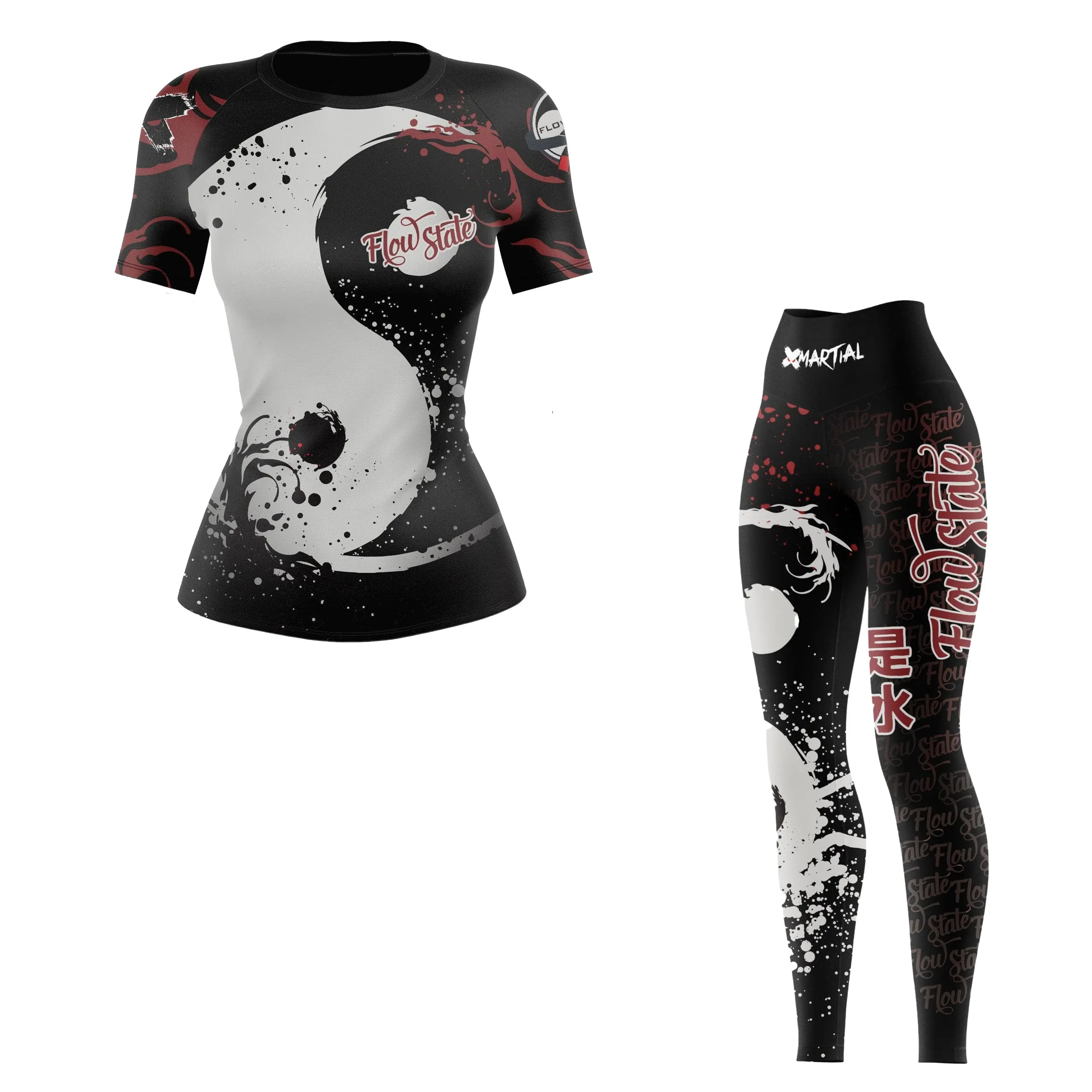 Flow State Women’s BJJ Rash Guard