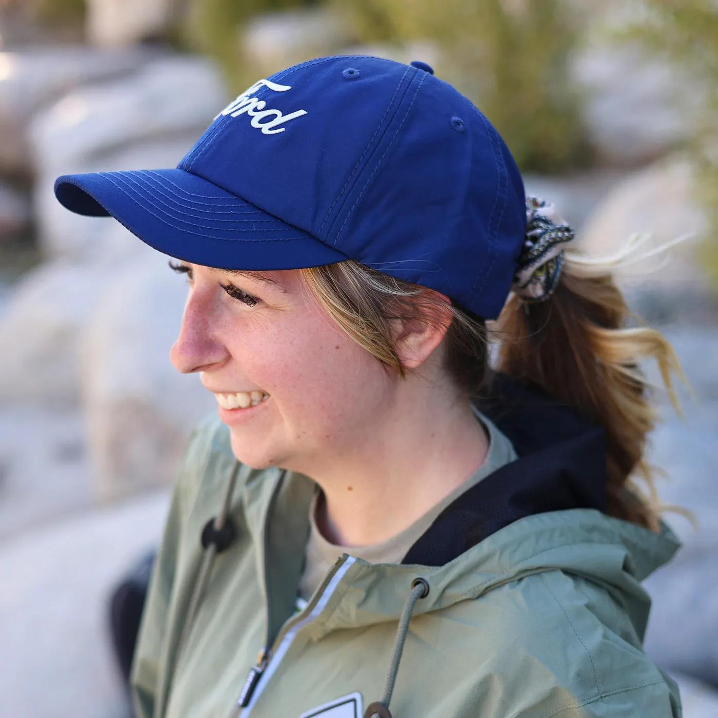 Ford Women's Logo Ponytail Hat