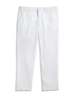 Frank & Eileen Wicklow Italian Chino in White