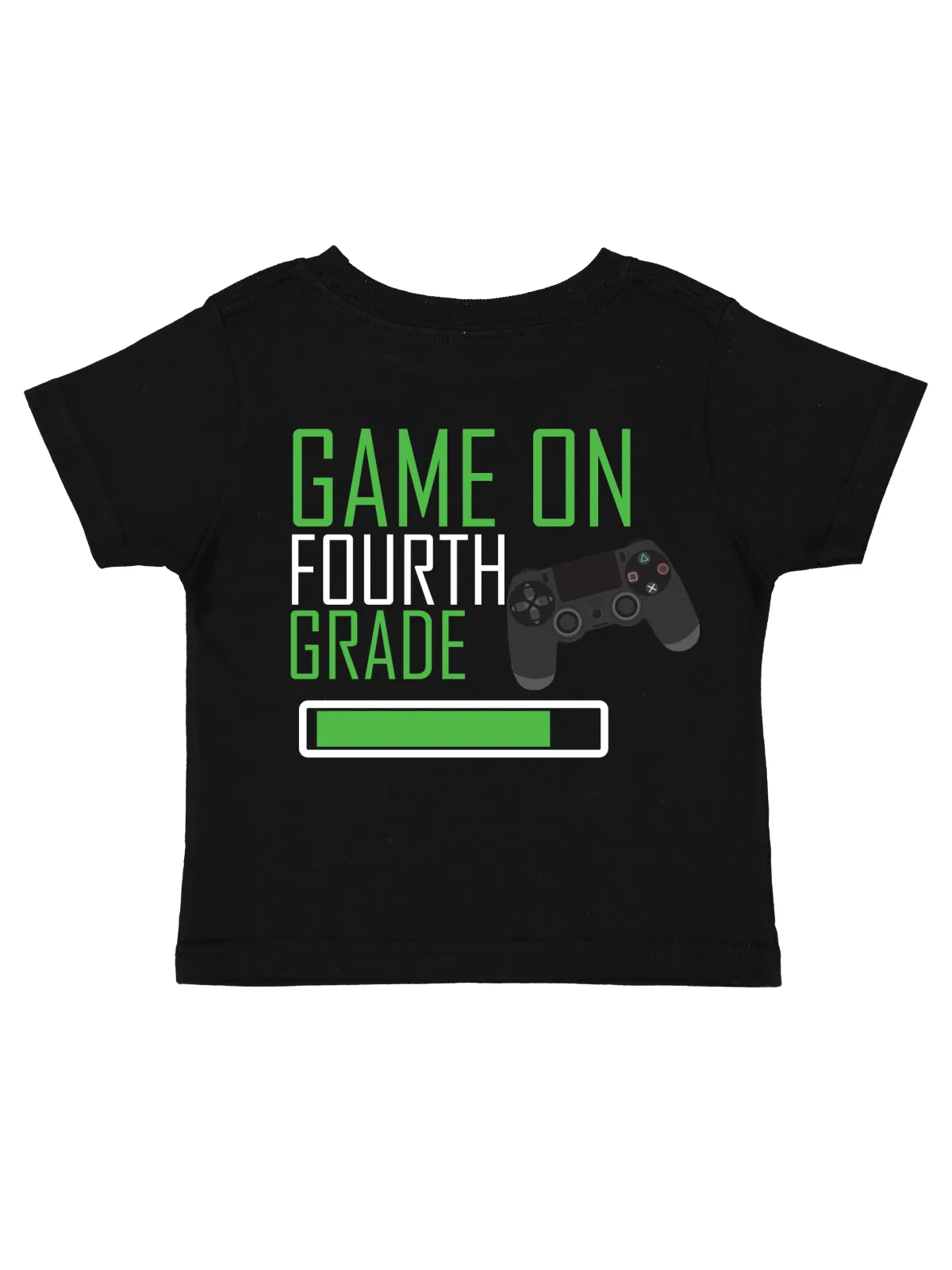 Game On Back to School Boys Shirt - White, Black, Navy, & Heather Gray