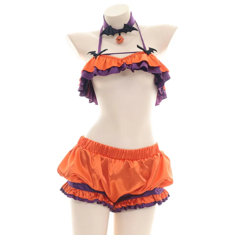 Halloween Pumpkin Lingerie Outfits AD12277