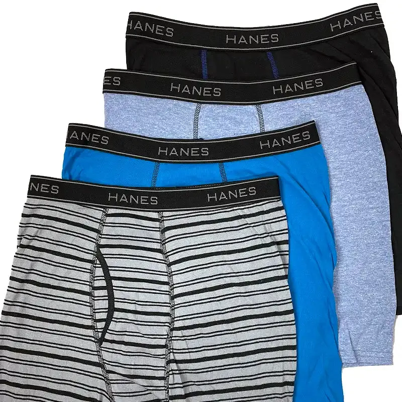 Hanes Men's Comfortsoft Boxer Brief 4-pack