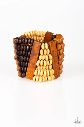 Haute In Hispaniola Brown-Bracelet