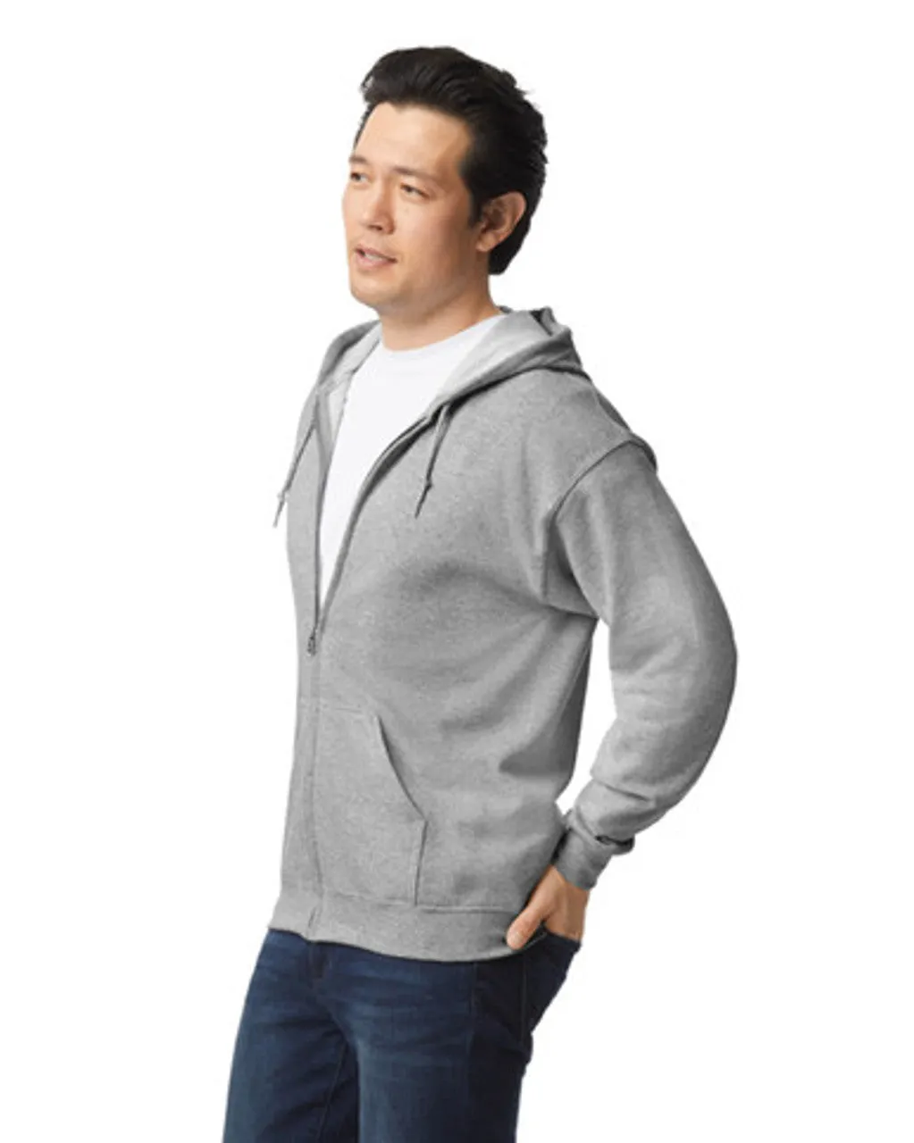 Heavy Blend™ Adult Full Zip Hooded Sweatshirt 18600